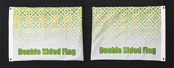 Double Sided Flags | Wholesalebannerz.com